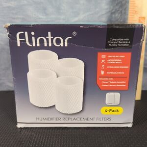 4 Pack Humidifier Wicking Filter for Canopy Bedside & Nursery Wood Pulp Paper